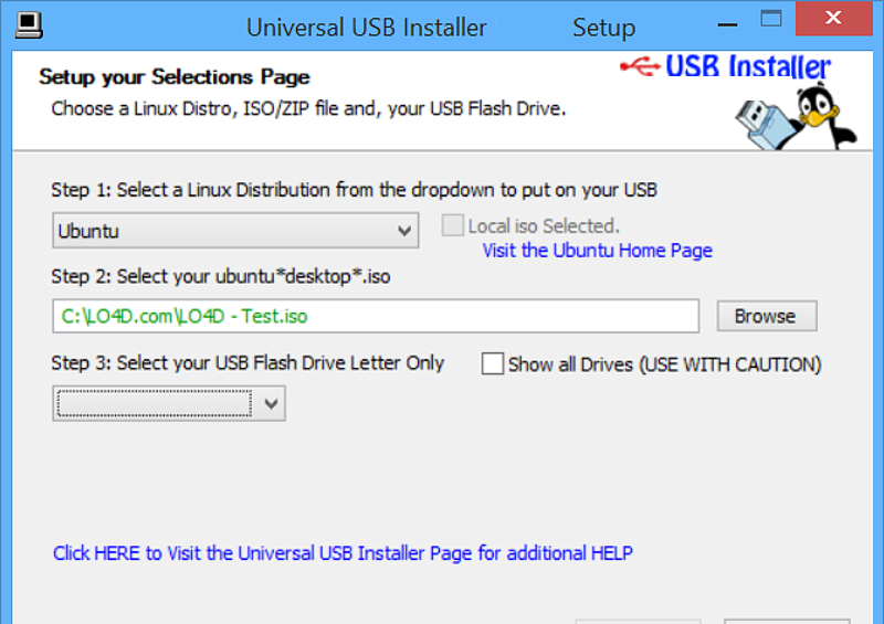 Universal USB Installer 2.0.1.9 for mac instal free