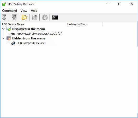 USB Safely Remove windows